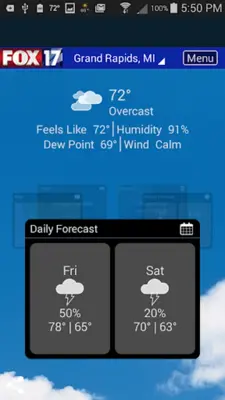 FOX17 West Michigan Weather android App screenshot 3